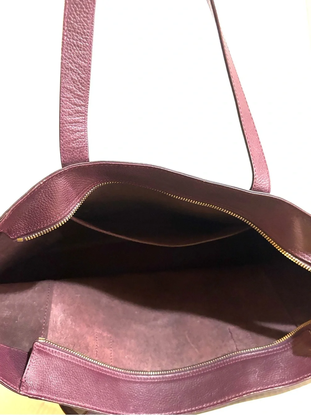 Cole Haan burgundy leather